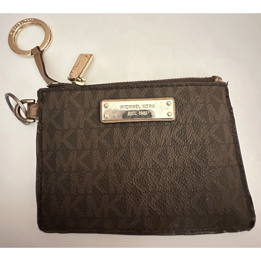 Michael Kors Jet Set Travel SM Coin Pouch - Brown
